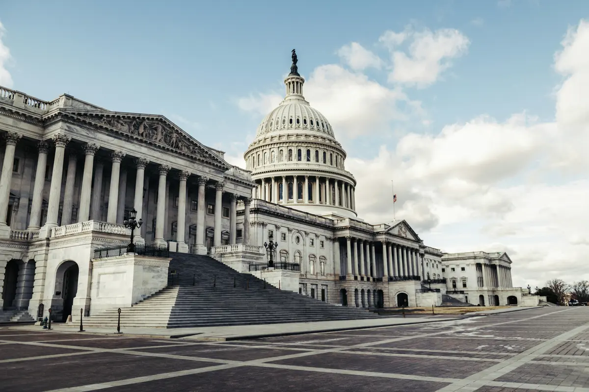 The United States Capitol building in Washington, D.C.